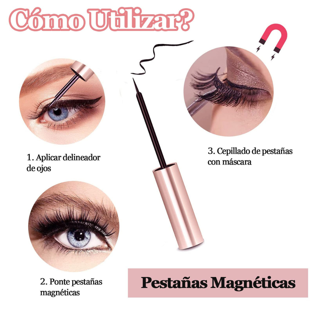 MagnaLash™ – Pestañas Magnéticas Reutilizables de Impacto