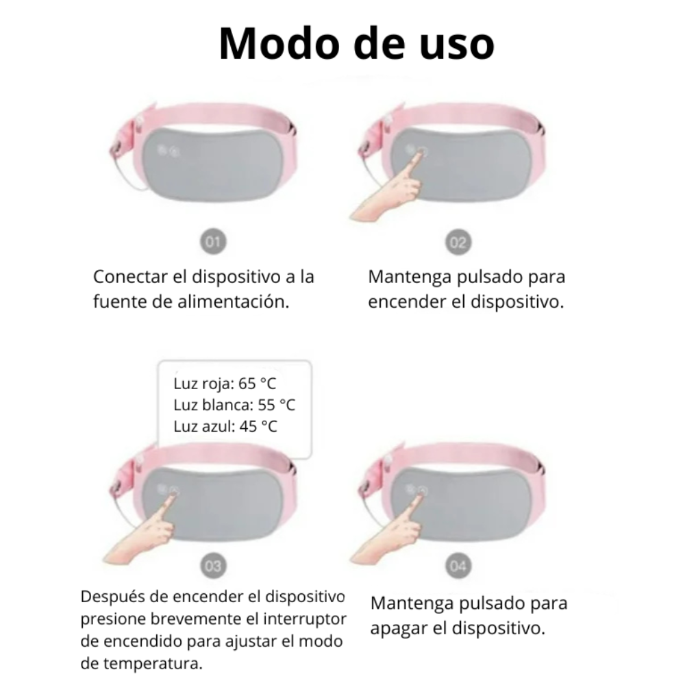 ReliefCare™ - Faja térmica de Alivio Menstrual