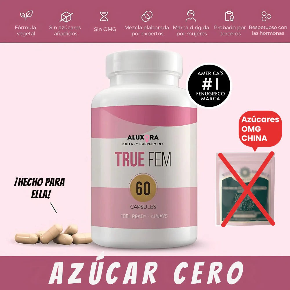 TRUE FEM™ – Fórmula científica para el equilibrio hormonal