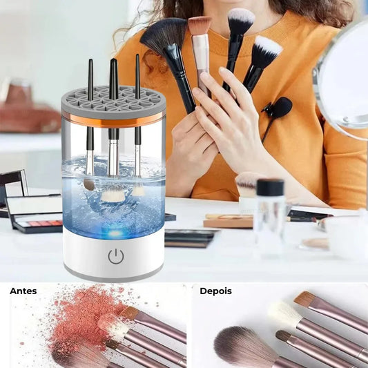 BrushPure™ - Limpiador Eléctrico que Revoluciona el cuidado de tus Brochas