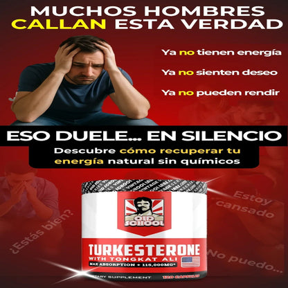 TURKESTERONE™ - Activador Natural de Testosterona y Deseo