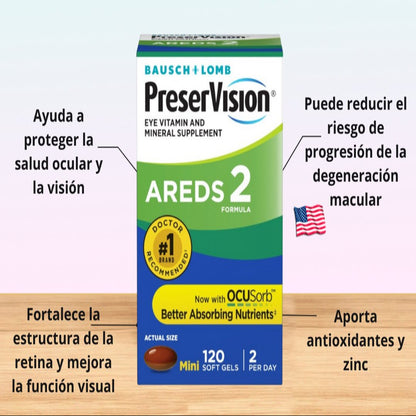 PRESERVISION™ - Fórmula Avanzada para la Salud Visual