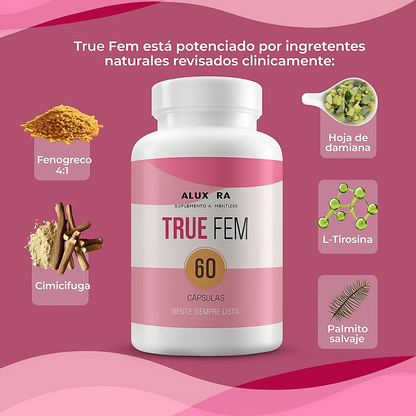 TRUE FEM™ – Fórmula científica para el equilibrio hormonal