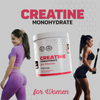 CREATINA MONOHYDRATE™ – Creatina de alta pureza para fuerza, energía y belleza femenina