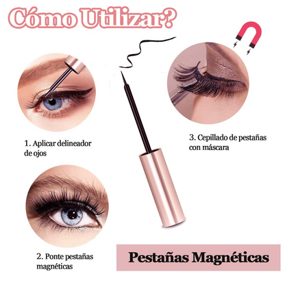 MagnaLash™ – Pestañas Magnéticas Reutilizables de Impacto
