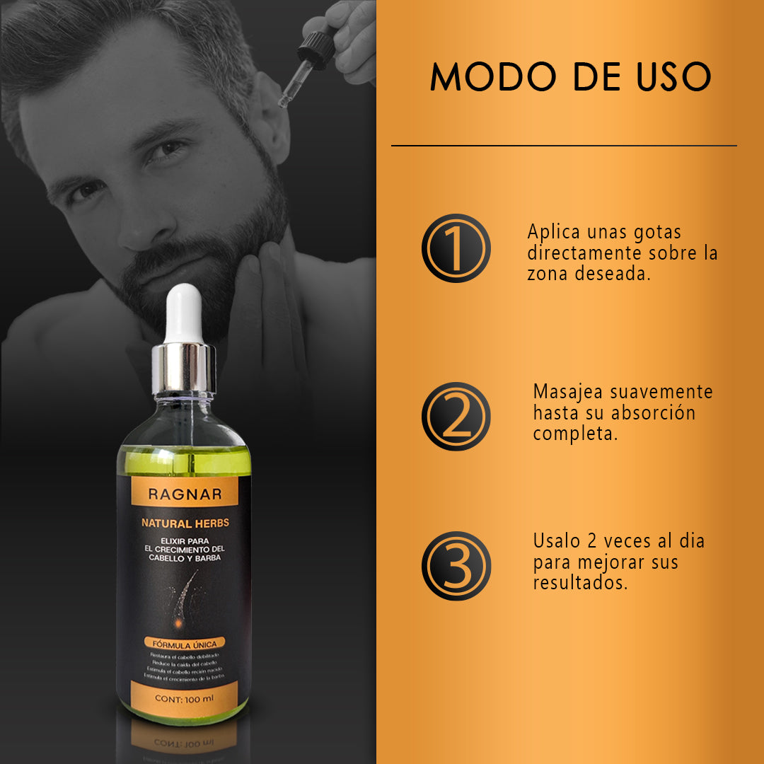 RAGNAR™ - SERUM CAPILAR HOMBRES