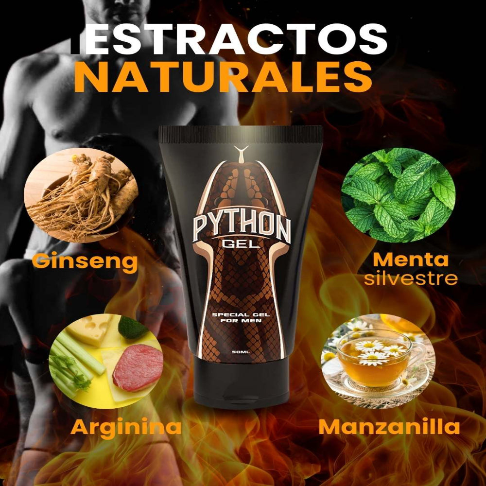 PYTHON GEL™ – Potenciador masculino avanzado